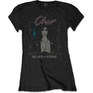 Cher Womens T-Shirt Heart Of Stone